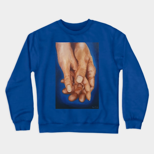 Let me hold your hand Crewneck Sweatshirt by Kunstner74